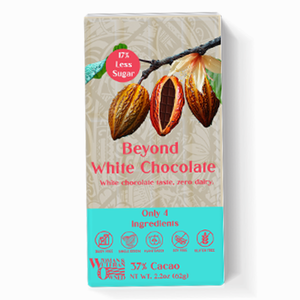 Beyond White Chocolate 37% - Organic (contains added sugar)